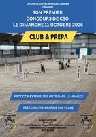 Premier concours club de notre écurie